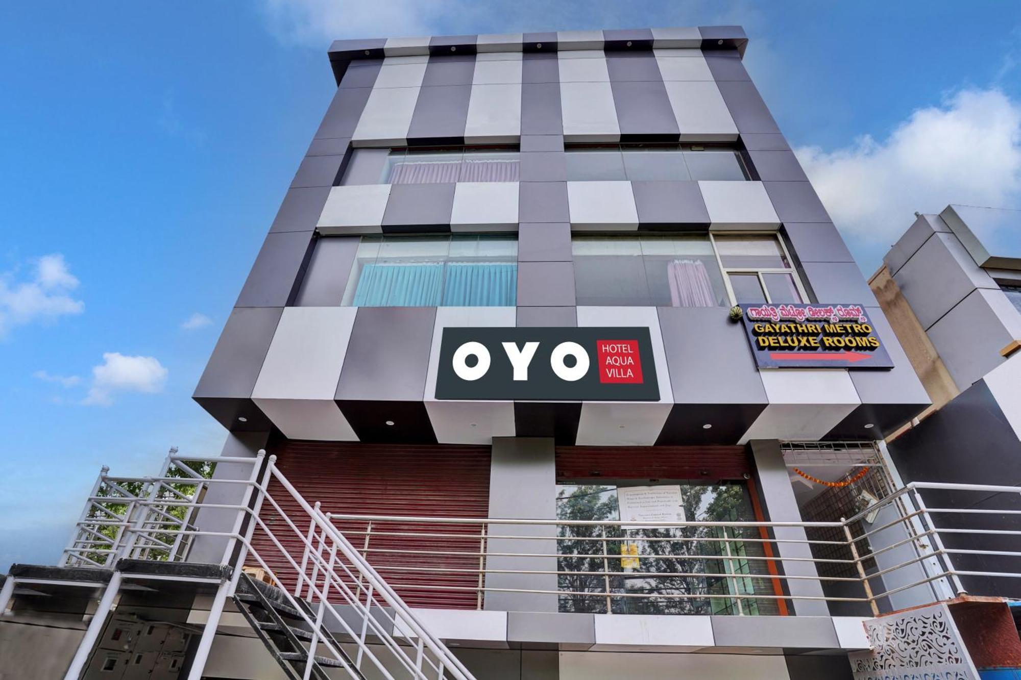 העיר בנגלור Hotel O Gayathri Metro Deluxe מראה חיצוני תמונה